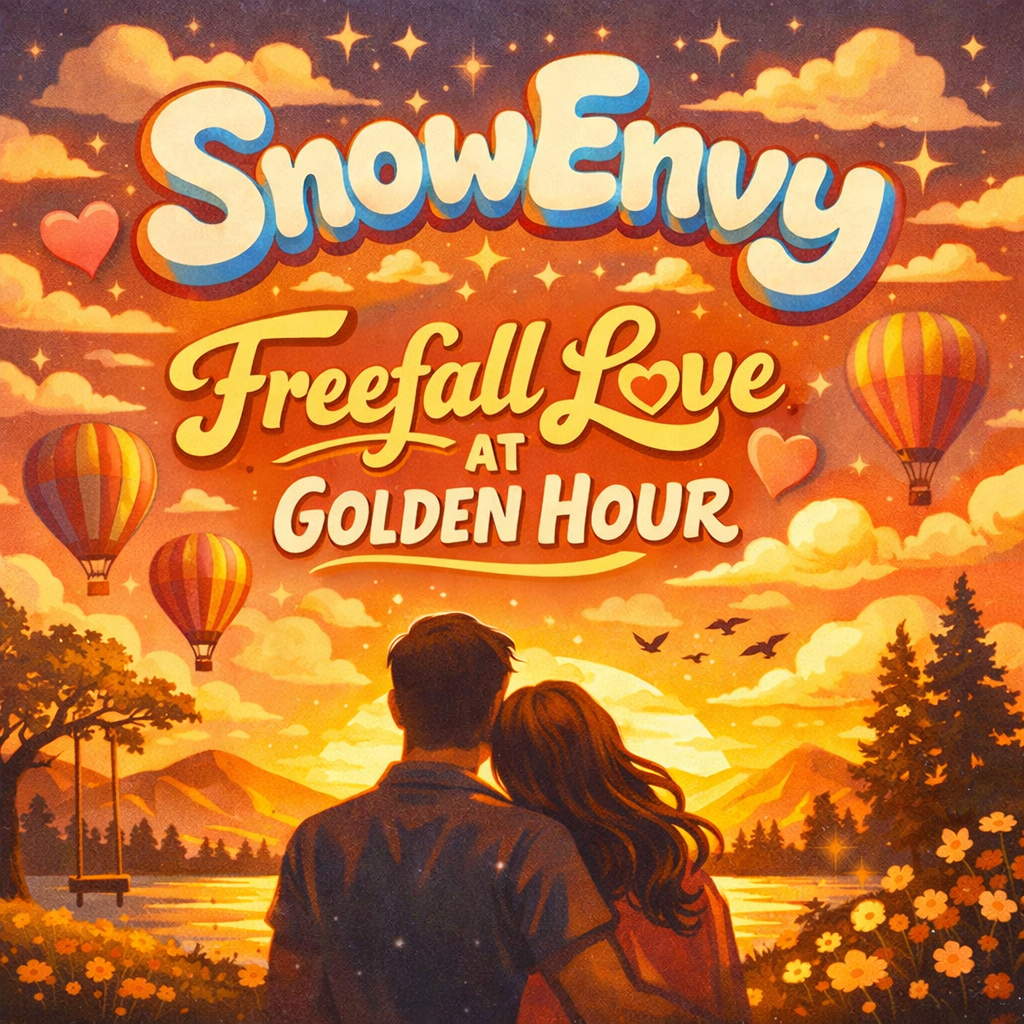 Freefall Love At Golden Hour Album artwork