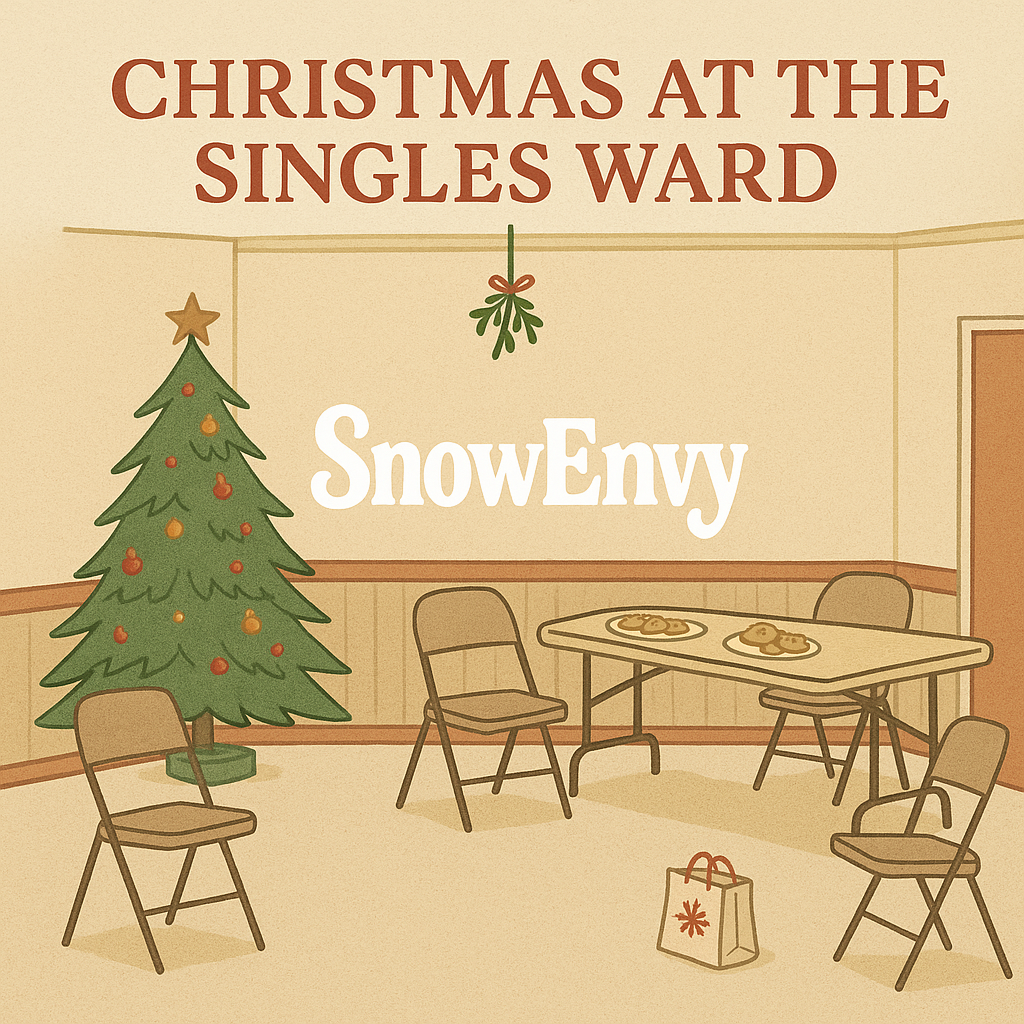 Christmas At The Singles Ward album artwork